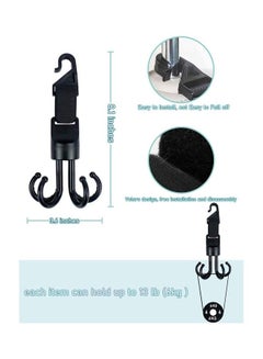 Generic 2-Piece Headrest Hooks for Car  - Image 4