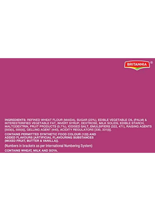 Britannia - Treat Jim Jam Flavored Sandwich Biscuits 100grams - Image 1
