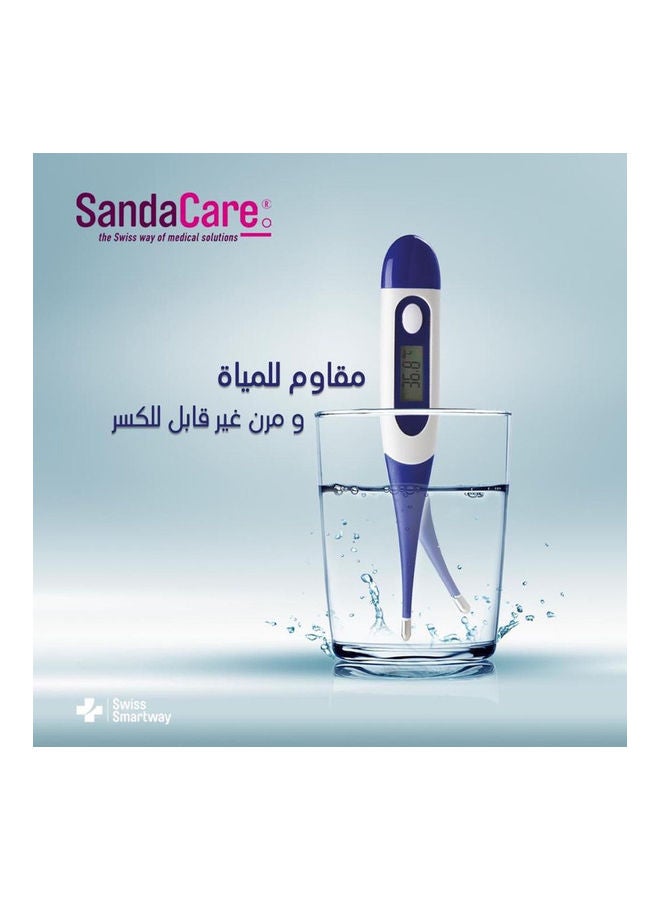 ساندا كير مقياس حرارة رقمي مرن. - Image 3
