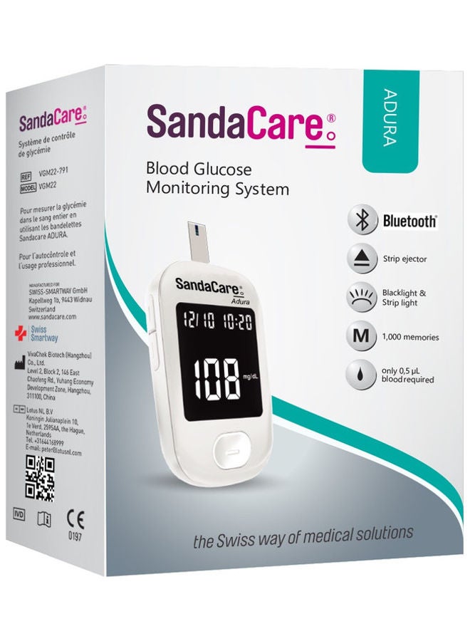 SandaCare Blood Glucose Meter Adura Kit  - Image 2