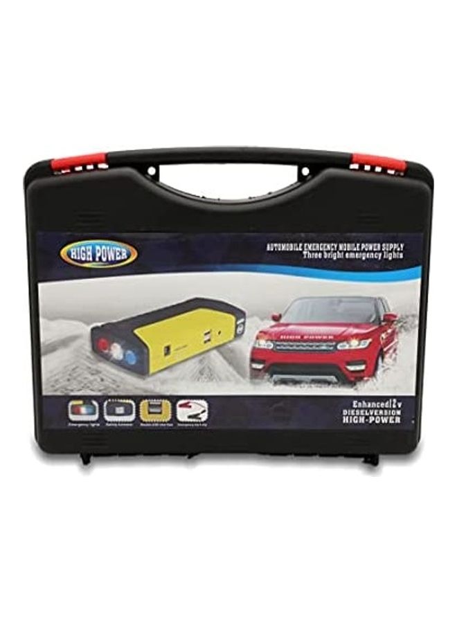 Generic Emergency Mobile Power Supply Jump Starter for Cars with LED Lighting Charging - Image 1