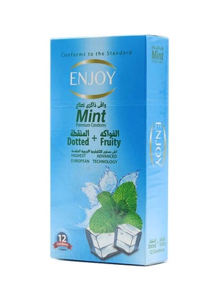 12-Piece Mint Premium Condoms - v1629621811/N25497581A_1