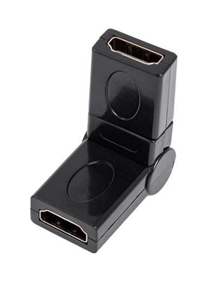 2بي محول من HDMI F/F HDMI مرن أسود - Image 1