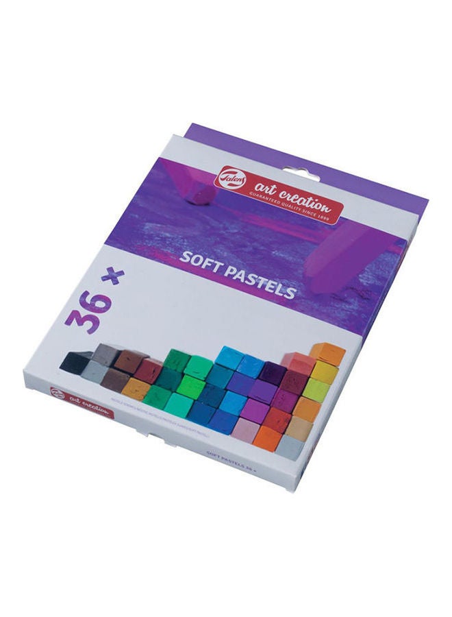 رويال تالينز مجموعة ألوان باستيل لينة من آرت كرييشن مكونة من 36 قطعة بألوان متنوعة - رقم 9029036 متعدد الألوان