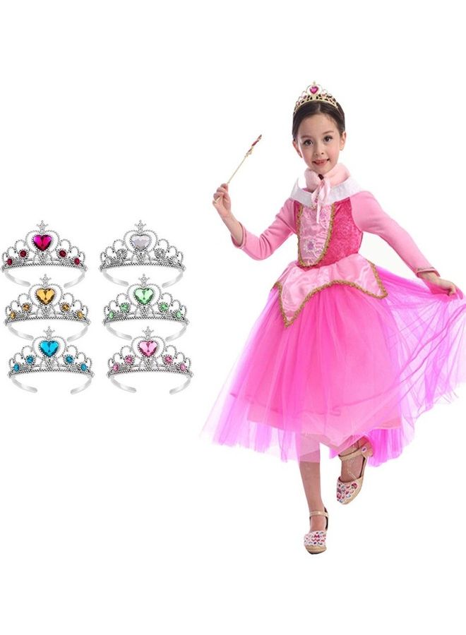 MissTiara 6-Colours Princess Tiara Crown Set - Image 4