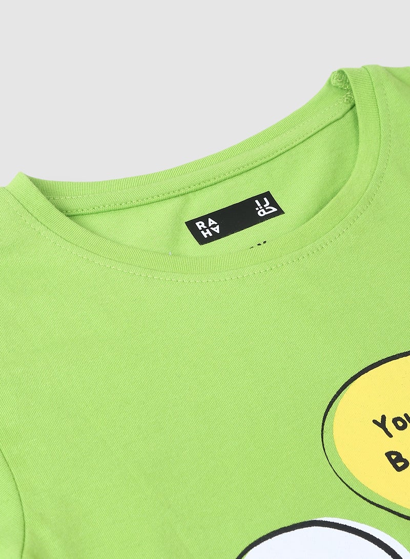 RAHA Girls Comfortable trendy Pyjama Set Multicolour - Image 3