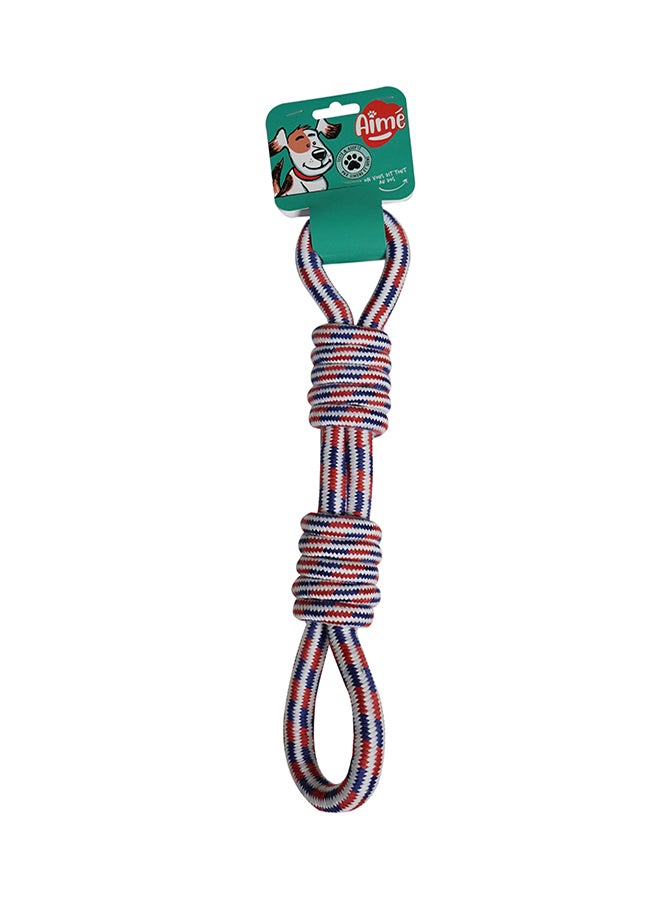 Pet Rope Toy French Double Nods Multicolor - Image 3