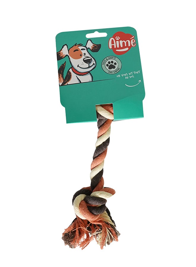 لعبةُ حبل من القطن للحيوانات الأليفة متعدّد الألوان 130جرام - Image 1