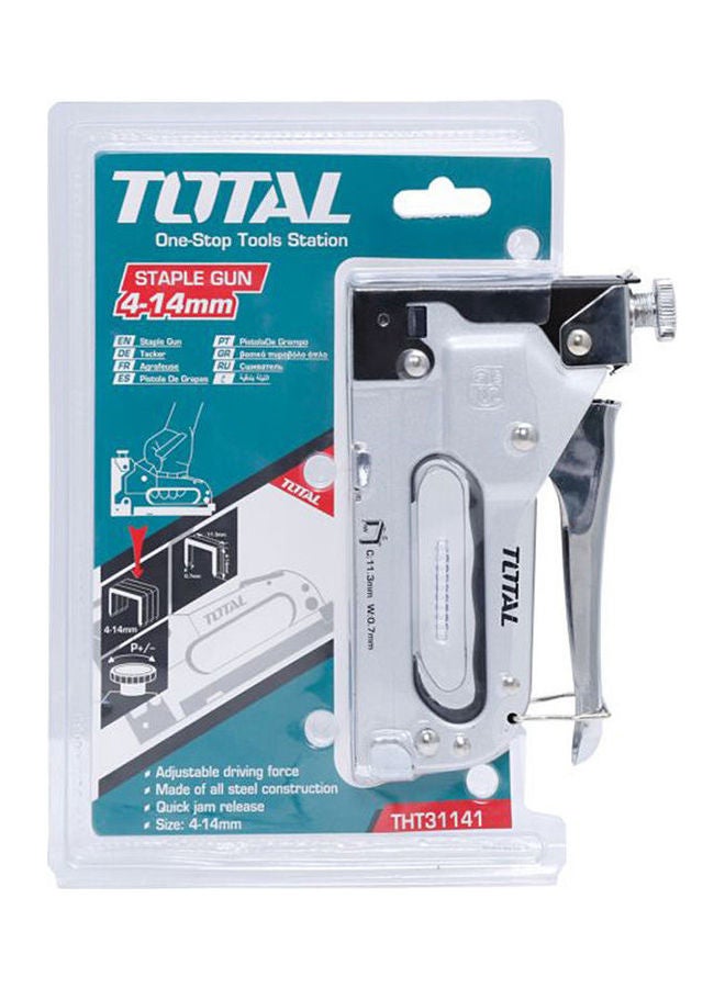 TOTAL Tools Staple Gun Silver 