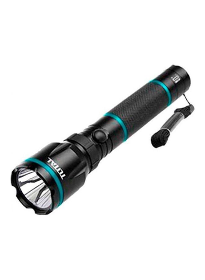 TOTAL Rechargeable Led Flashlight Item Black