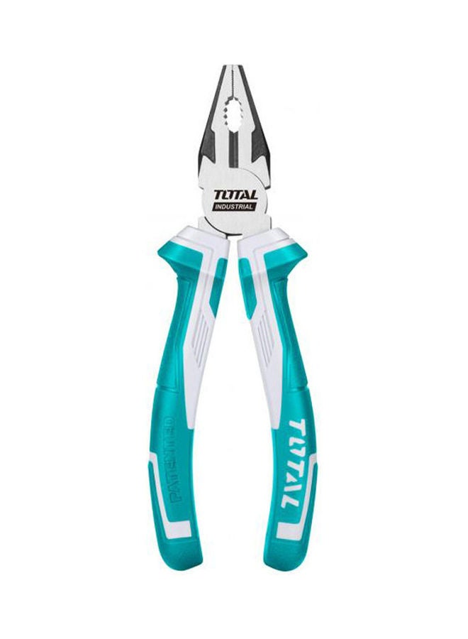 TOTAL Tools Combination Pliers Blue 180mm - Image 1