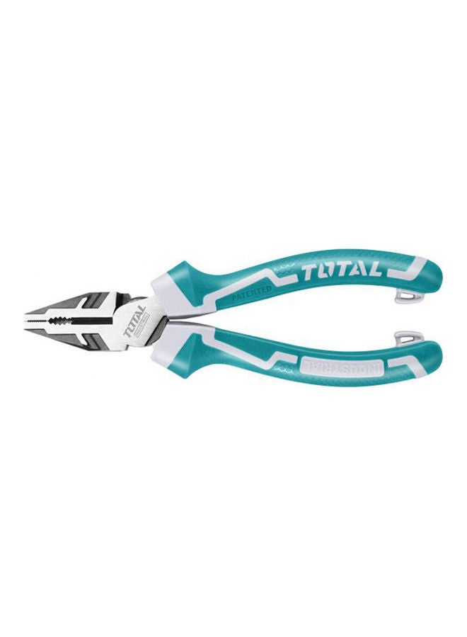 TOTAL Tools Combination Pliers Blue 180mm - Image 2