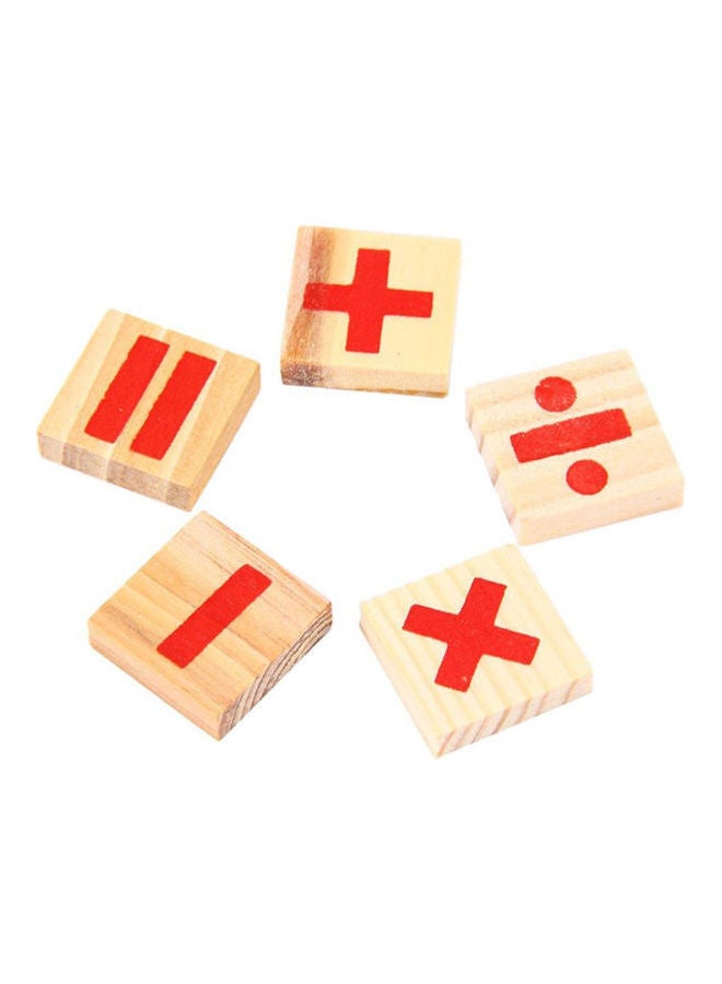 Montessori Mathematical Intelligence Stick Preschool Educational Toys 23x2.4x16cm - Image 2