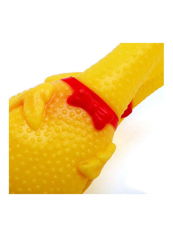Generic - Dog Toys Rooster Crows for Puppy Dog and Cat Pet Squeak Toys Screaming Rubber Chicken 30x6x11cm - Image 1