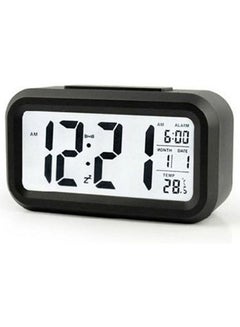 Generic Alarm Clock Luminous Led Electronic Clock Large Screen Black 176grams 