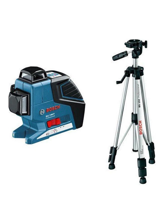 BOSCH - Gll 3-80 Line Laser Professional& Bs 150 Compact Tripod Professional Blue 3118grams - Image 1