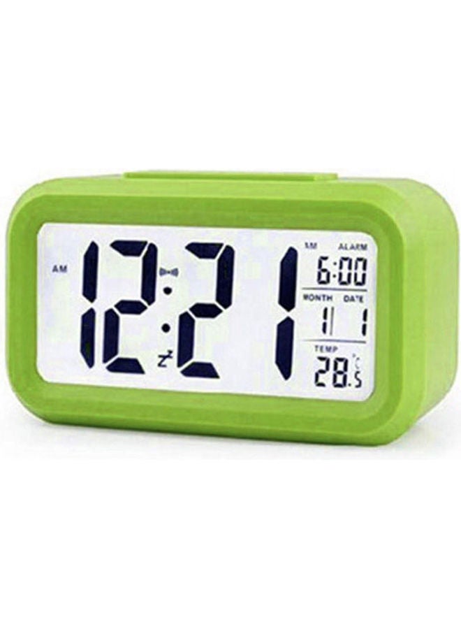 Alarm Clock Office Digital Large Screen And Lighting Buttons Green 166grams - v1629632600/N50315390A_1