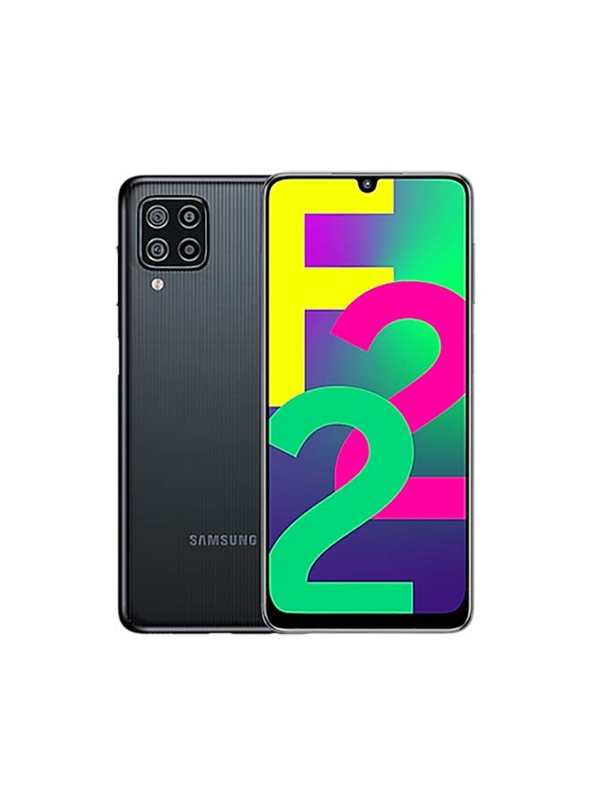 Samsung - Galaxy F22 Dual Sim Denim Black 4GB RAM 64GB 4G LTE (International Version) - Image 1