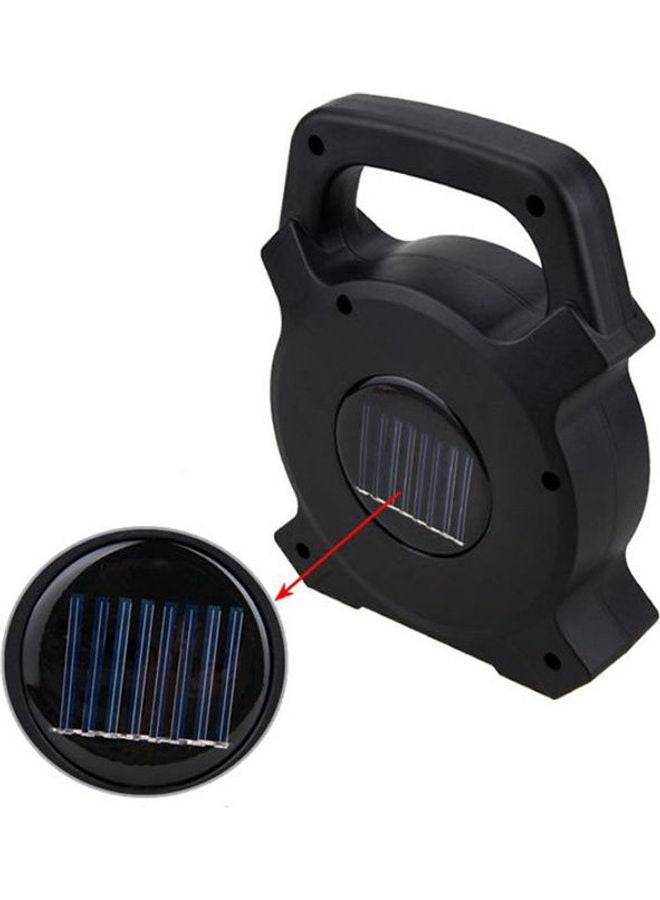 Generic Camping, Land And Sea Trip Light, With Power Bank, Solar Powered W815-1 Black 13x5x18cm - Image 2