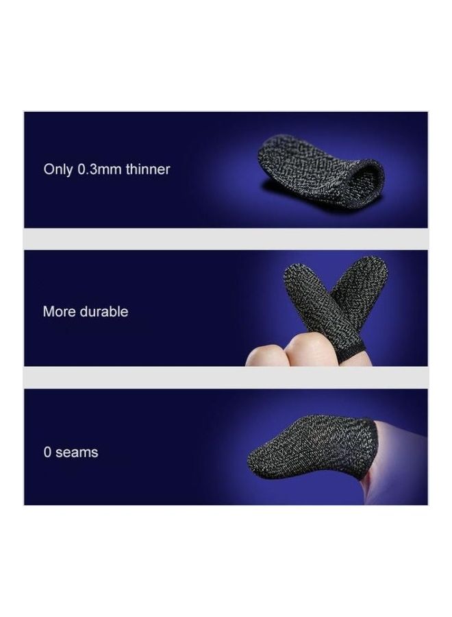 BGM 10-Piece Non-slip Sweat-proof Mobile Phone Game Touch Screen Finger Cover - Image 4