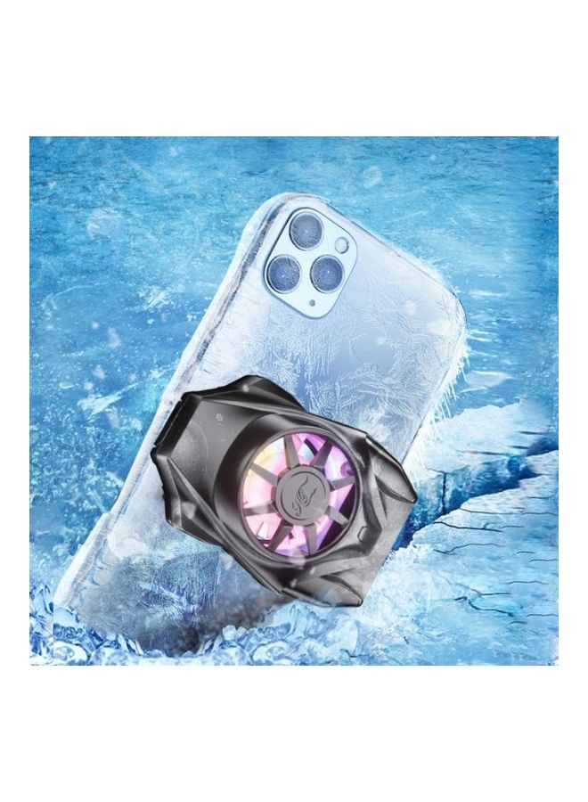 BGM All-in-one Fan Mobile Phone Radiator with Colorful Lights  - Image 5
