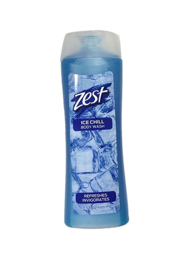 Zest Ice Chill Body Wash 400ml  - Image 1