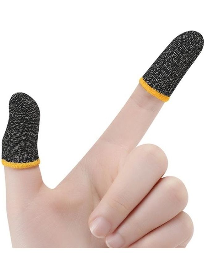 بي جي إم مجموعة أغطية أصابع للألعاب الألكترونية التي تحتاج إلى النقر المتواصل على الشاشة مضادة للتعرق ومانعة للانزلاق مكونة من 10 قطع - Image 2