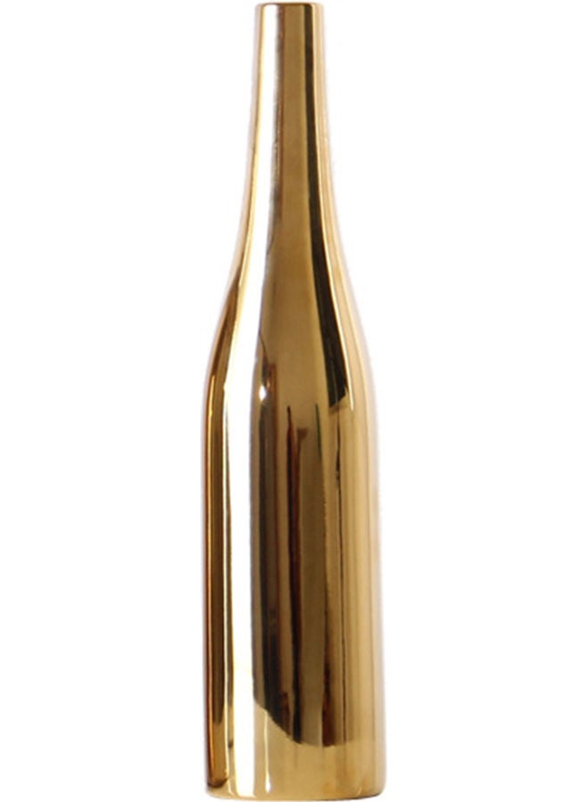 Sharpdo - Nordic Style Ceramic Golden Vase Gold 34*9*8cm - Image 1