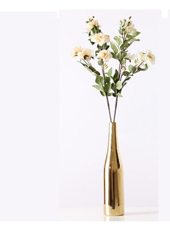 Sharpdo - Nordic Style Ceramic Golden Vase Gold 34*9*8cm - Image 1