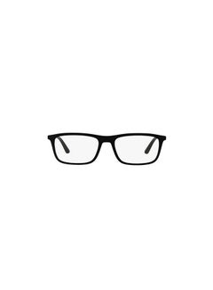 Men's Rectangle Eyeglass Frame With 2 Clips - Lens Size: 55mm - v1629637160/N50208085A_3