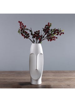 Sharpdo Nordic Creative Entrance Home Decoration Vase white 12 x 12 x 34cm  - Image 3