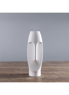 Sharpdo Nordic Creative Entrance Home Decoration Vase white 12 x 12 x 34cm  - Image 2