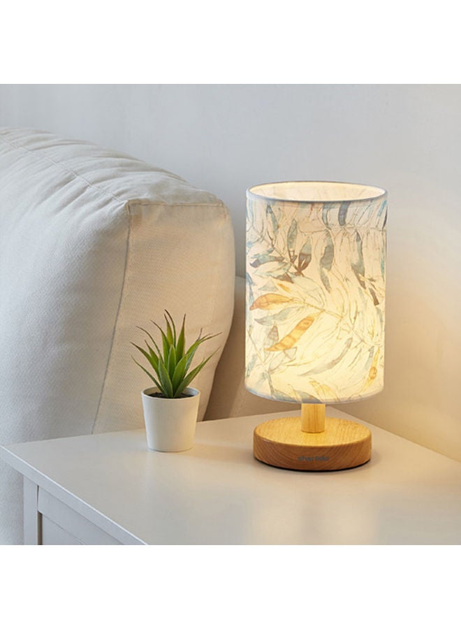 Sharpdo - Wooden Base Autumn Maple LED Table Lamp Multicolour 27x14x14cm - Image 1