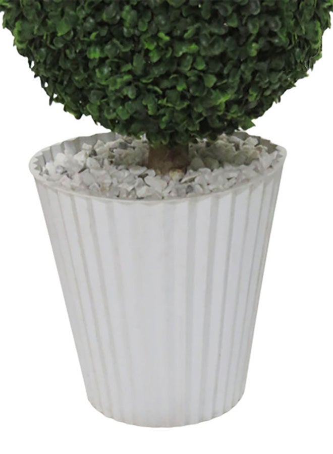 ازدهار شجرة صناعية أخضر/ أبيض - Image 3