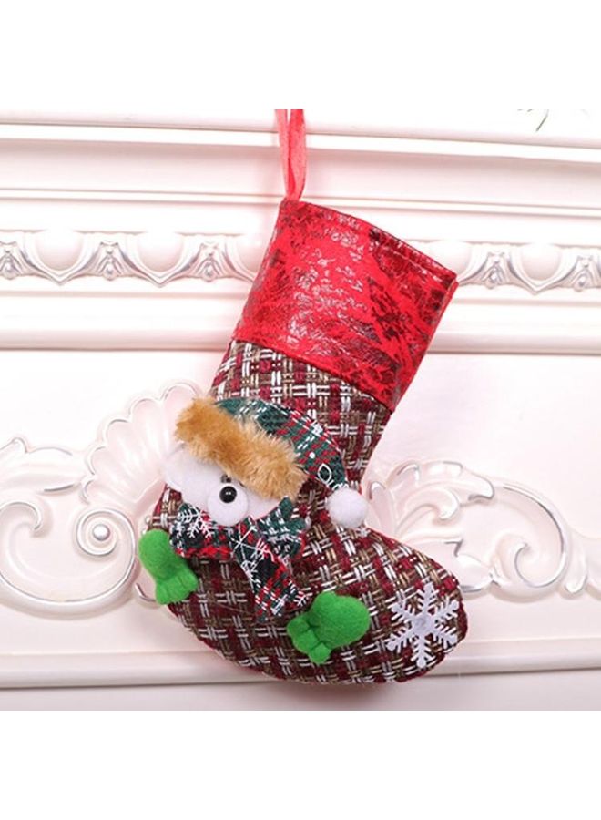 BGM 5-Piece Decoration Small Stocking Gift Bag Multicolour - Image 1