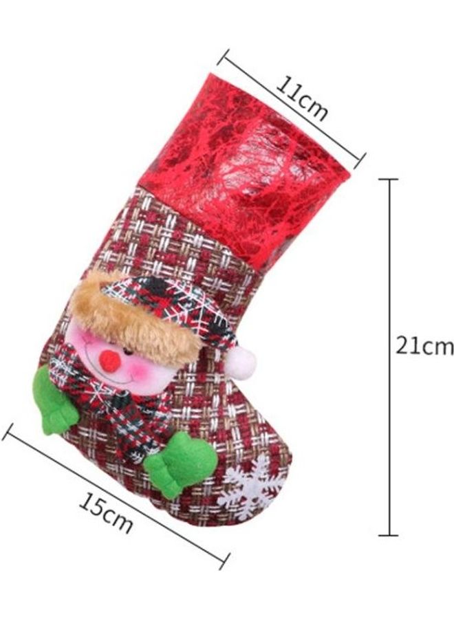 BGM 5-Piece Decoration Small Stocking Gift Bag Multicolour - Image 3