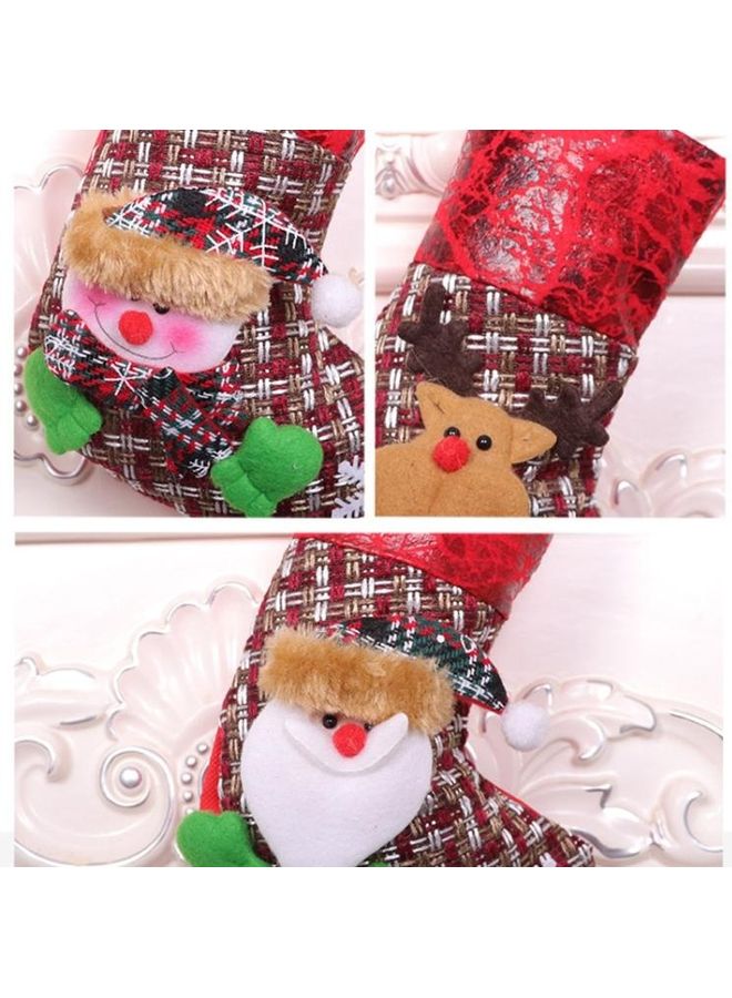 BGM 5-Piece Decoration Small Stocking Gift Bag Multicolour - Image 4