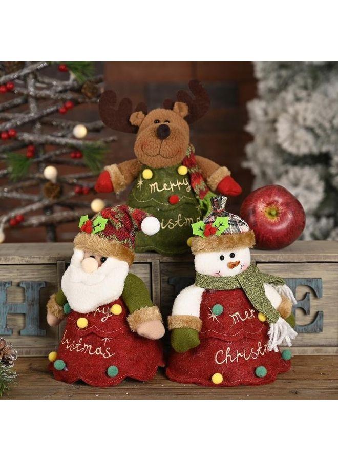BGM 3-Piece Decoration Tree-Shaped Cartoon Candy Bag Multicolour - Image 5