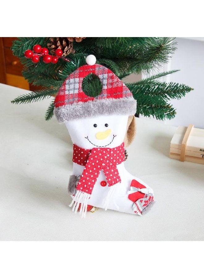 BGM 2-Piece Medium Stocking Candy Bag Stocking Pendant Multicolour - Image 1