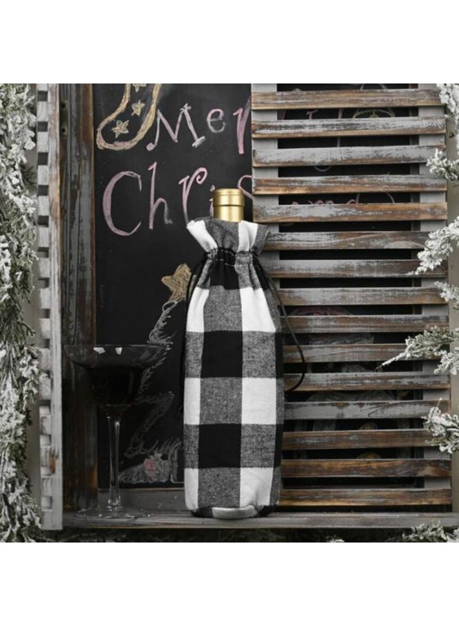 بي جي إم مجموعة من 5 أغطية لزجاجات الزينة بتصميم شبكي متعدد الألوان - Image 2