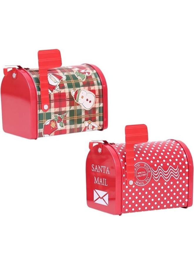 BGM Decorations Tinplate Mailbox Multicolour - Image 2