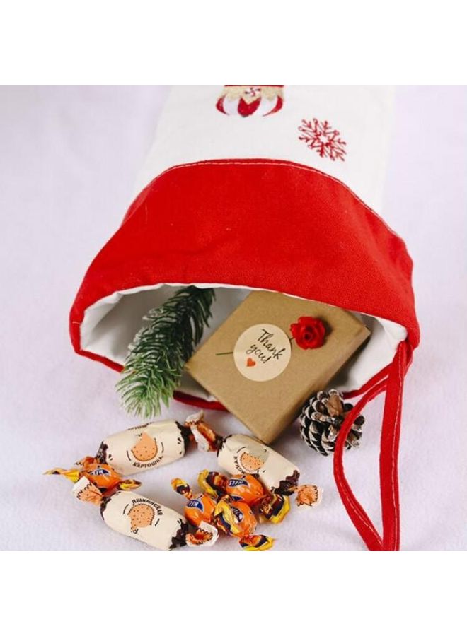 Decorations Snowflake Socks Gift Bag Multicolour
