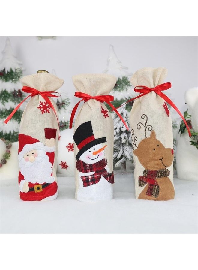 بي جي إم حقيبة لزجاجات الزّينة من قطعتين متعدد الألوان - Image 5