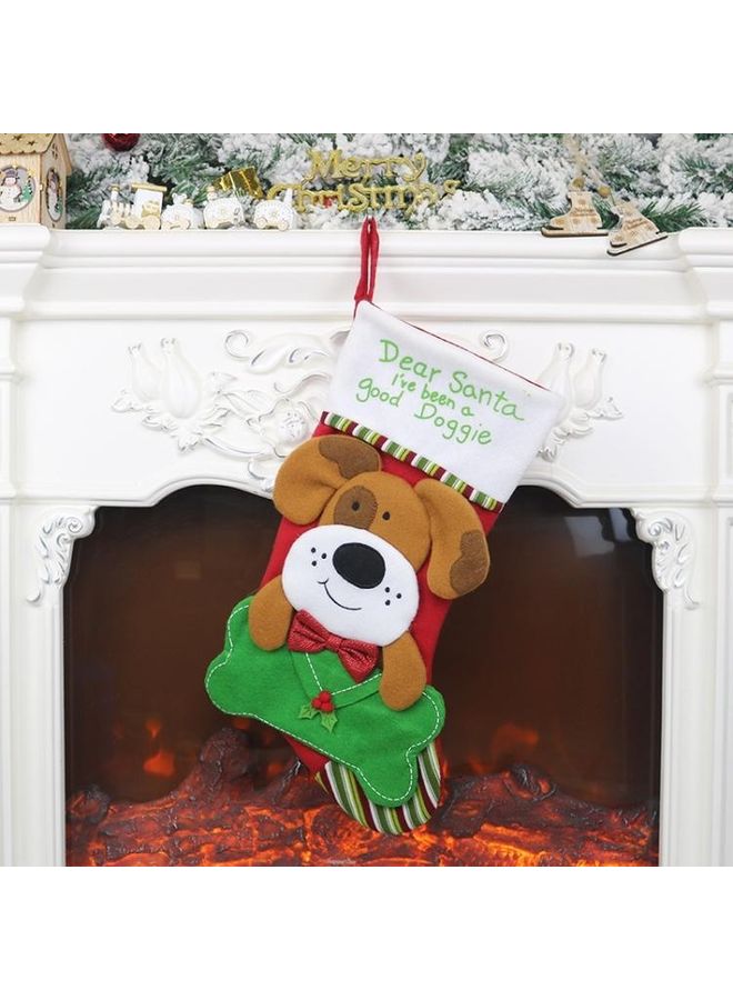 BGM Ornaments Dog Cat Envelope Socks Tree Decorations Gift Bag Multicolour - Image 1