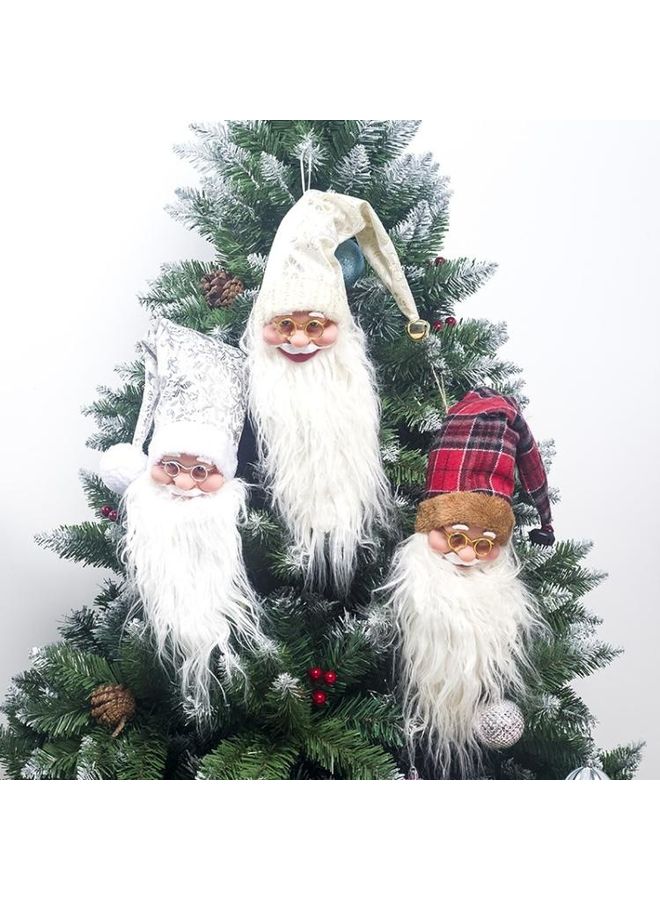 BGM 2-Piece Silicone Santa Claus Head Red Wine Set Multicolour - Image 4