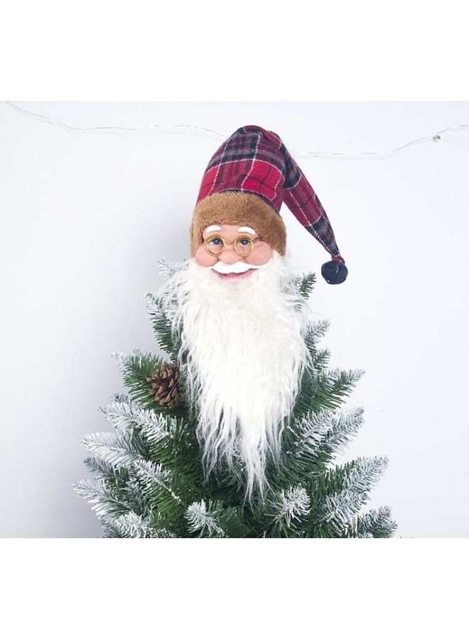 BGM 2-Piece Silicone Santa Claus Head Red Wine Set Multicolour - Image 5