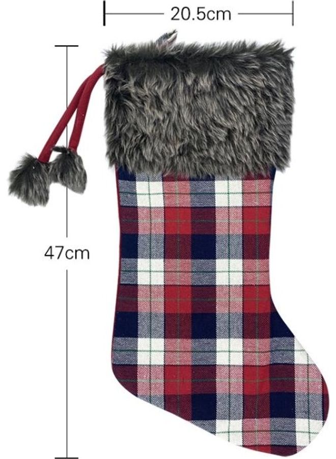 BGM Tree Pendant Ornaments Socks Gift Bag Multicolour - Image 3