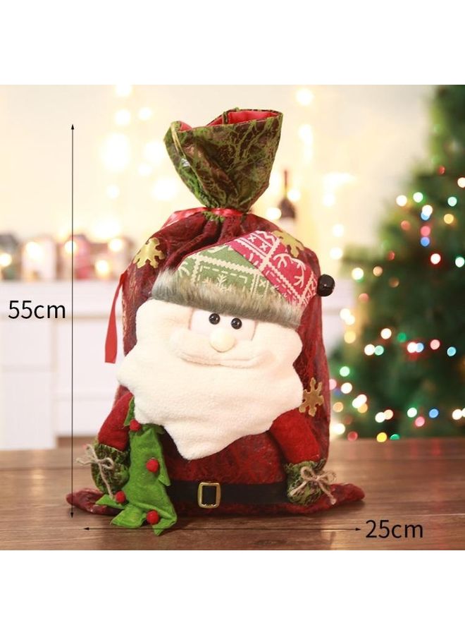 بي جي إم حقيبة هدايا للزينة للكريسماس متعدد الألوان - Image 3