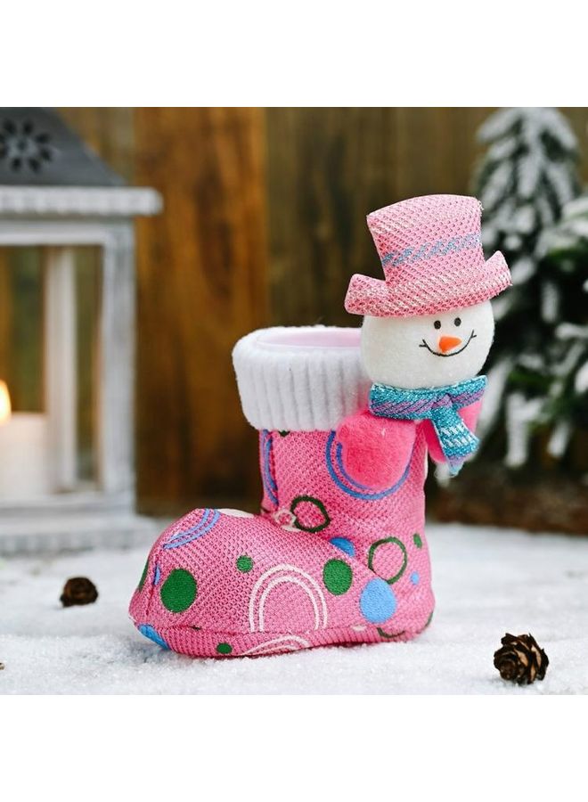 BGM 5-Piece Christmas Decorative Candy Boot Multicolour - Image 1