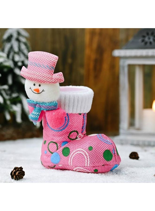 BGM 5-Piece Christmas Decorative Candy Boot Multicolour - Image 2